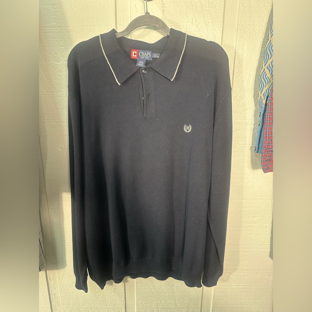 Nautica Men’s Blue Plaid Classic Fit Size XL EUC
